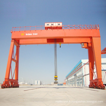 Double poutres Grande grue Gantry Design détails